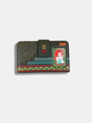 MONEDERO EFECTO PIEL ESTAMPADA